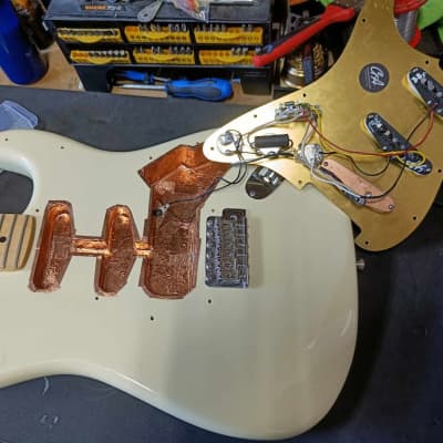 Fender American Special Stratocaster Olympic White 2018 Modified Electric Guitar image 14