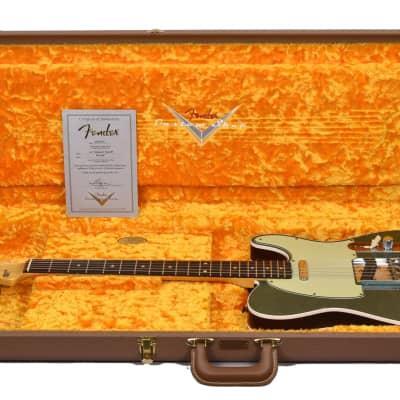Fender Custom Shop 60 Telecaster Custom Relic in Sherwood Green R113208 image 9