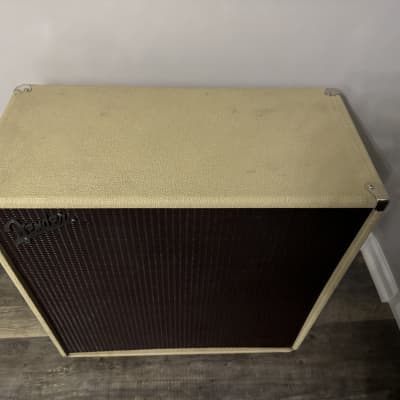 Fender Super-Sonic 100 412 Straight Enclosure 100-Watt 4x12" Guitar Speaker Cabinet 2011 - 2012 - Blonde image 2