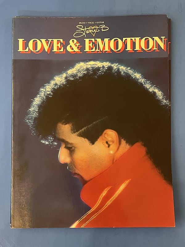 Stevie B Love & Emotion Piano, Vocal & Guitar Book | Reverb