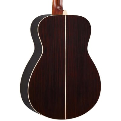 Yamaha LS-TA TransAcoustic Acoustic-Electric Guitar (Brown Sunburst) image 2