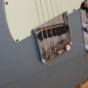 Fender Custom Shop 1963 Tele Relic Ice Blue Metallic, Used image 11