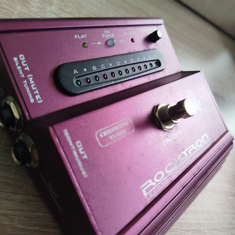 Rocktron X-Tune Chromatic Tuner Pedal 2010s - Red image 1