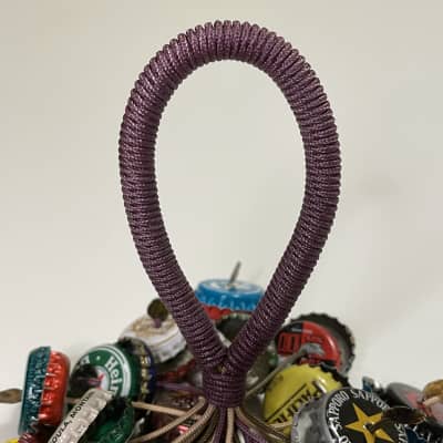 Upcycled Percussion - Bottle Cap Hand Rattle / Shaker - Multicolor image 2