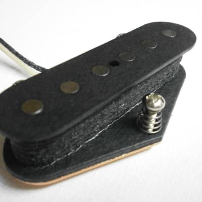 Telecaster BLACKGUARD A5 Guitar Pickups SET Bridge Neck Hand Wound Fender Q pickups  Tele Nocaster image 5
