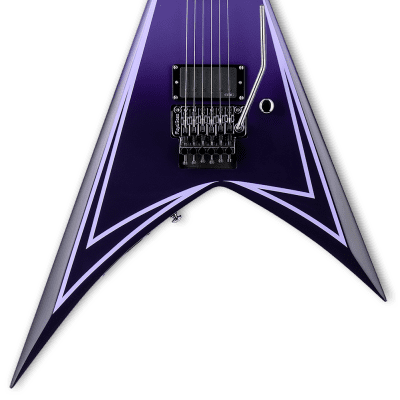 ESP LTD ALEXI HEXED Purple Fade w/Pinstripes w/Case (B Stock) image 1