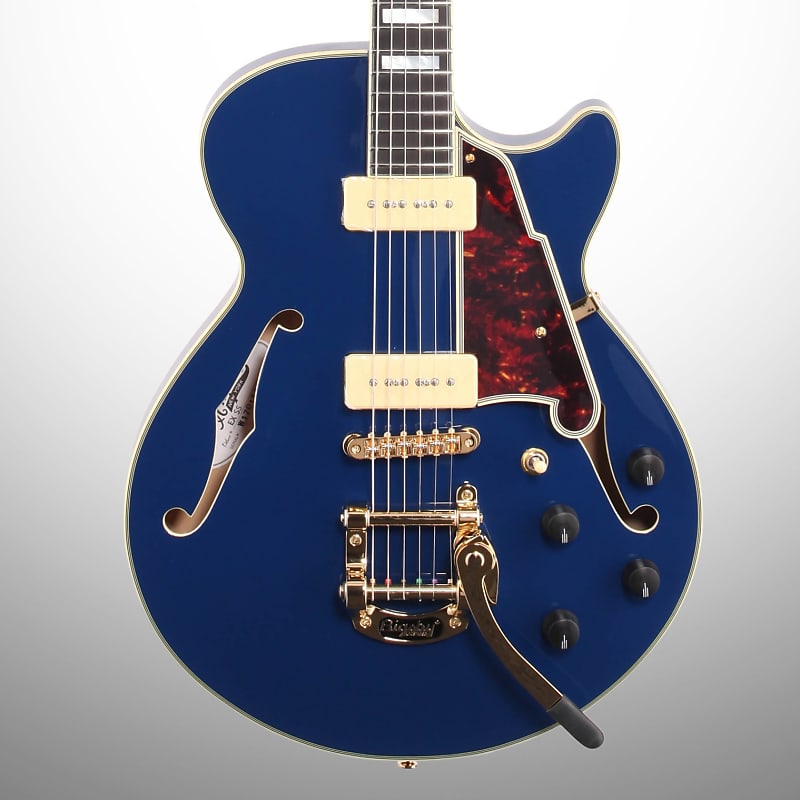 D'Angelico Excel SS Shoreline Semi-Hollow with Bigsby image 2