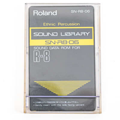 Roland SOUND LIBRARY SN-R8-04 ELECTRINIC｜リズムマシン