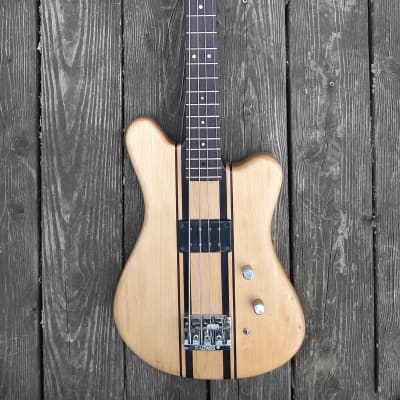 Martin Guitar Bass EB-18 . (B 18) early prototype body model  1978 . SN 1071- Natural satin in hard case for sale