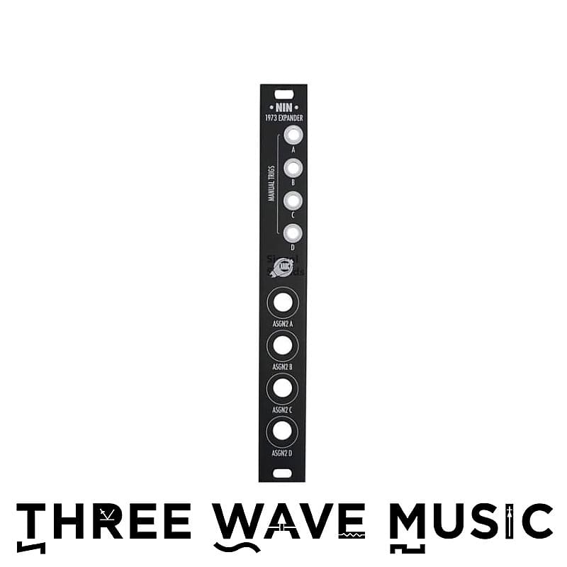 Xaoc Devices Nin Replacement Black Panel [Three Wave Music] image 1