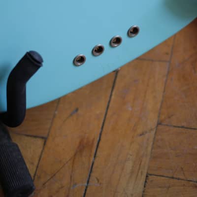 Fender Telecaster Bass 1972 Daphne Blue (Refinished); w/ case image 11