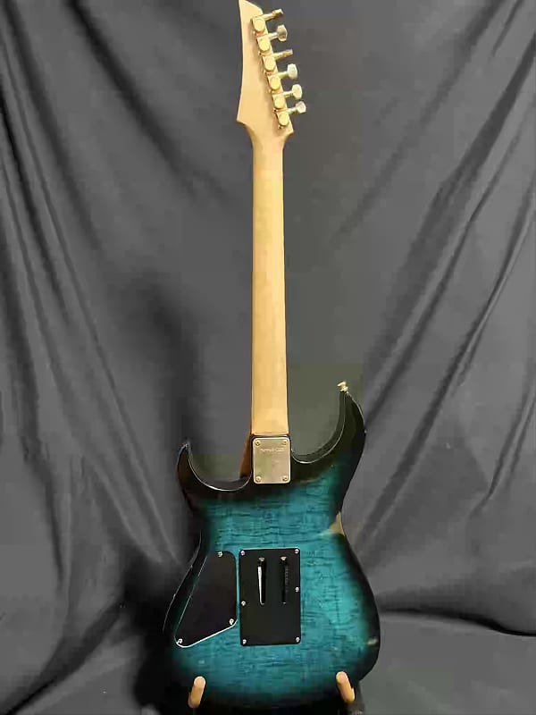 ギター fernandes fgz-550 Fernandes FGZ-550 1990s - Quilted Green Made in Japan