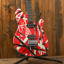 EVH  Wolfgang Special Striped Series - Red Black & White