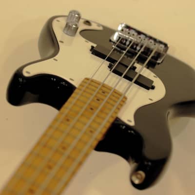 Super Rare SPLENDOR Mini Precision Bass 1970S Black Japanese Vintage. image 12