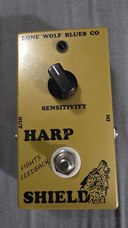 Lone Wolf Blues Company Harp shield 2024 - Excellent | Reverb