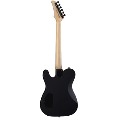 Dean Nash Vegas Select Flat Top Electric Guitar, Black Satin, NV SEL BKS image 2
