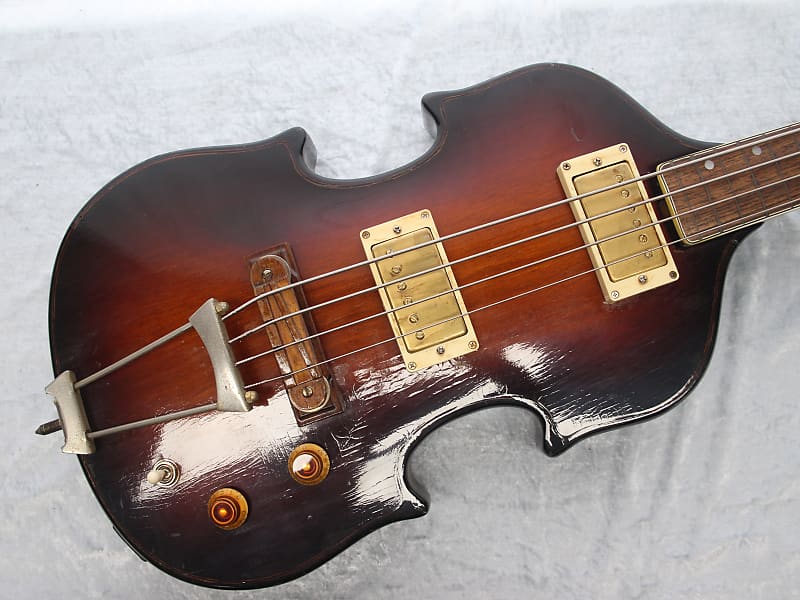Aria 1970's Fretless Violin Bass image 1