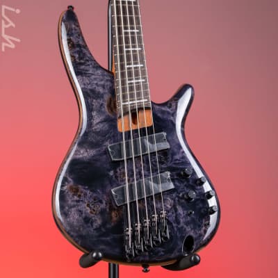 Ibanez SRSC 805 Cerro 5 String SINGLE CUT Deep Twilight Flat | Reverb