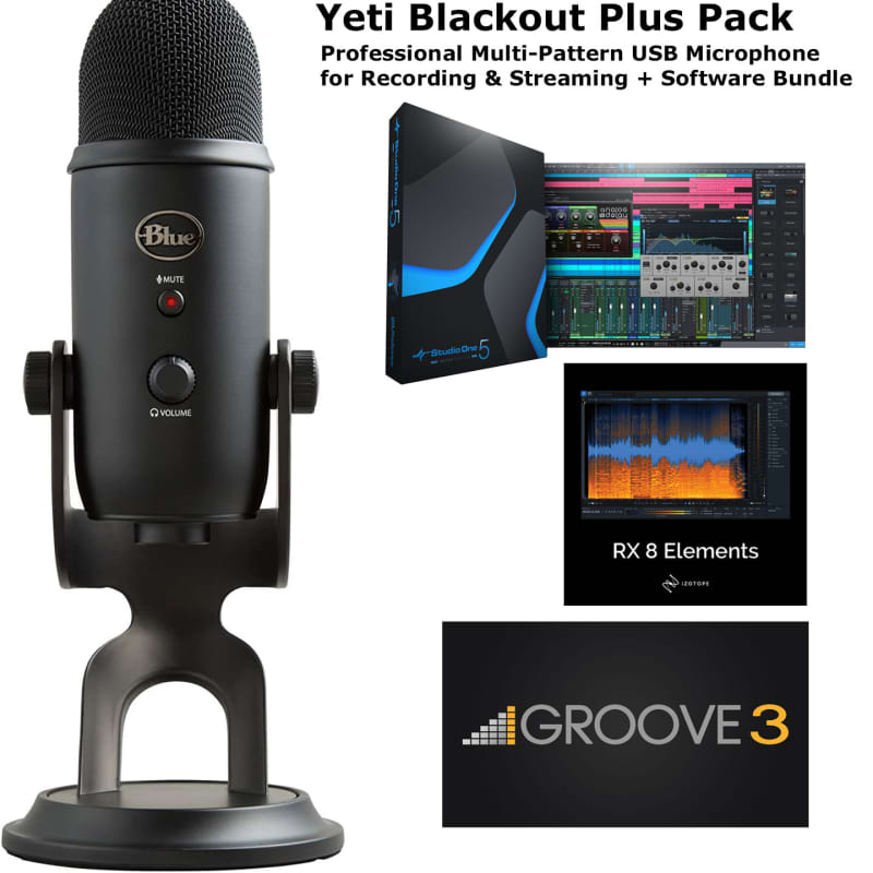 Morgan Music Service - BLUE YETI NANO PREMIUM USB MICROPHONE - PLUS PACK