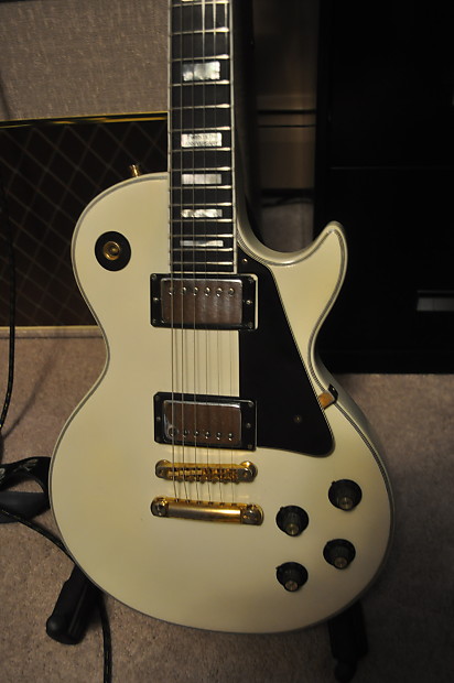 Gibson Les Paul Custom 20th Anniversary 1974 White Refinished