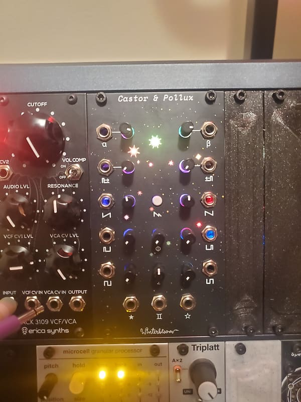Winterbloom Castor & Pollux [Juno Inspired Eurorack Dual Reverb