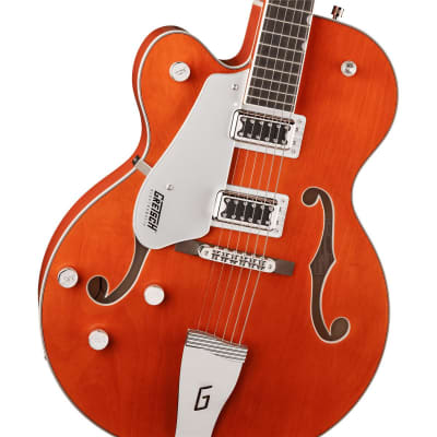 Gretsch G5420LH Electromatic Classic Hollow Body Single-Cut Left-Handed Electric Guitar, Orange Stain image 6
