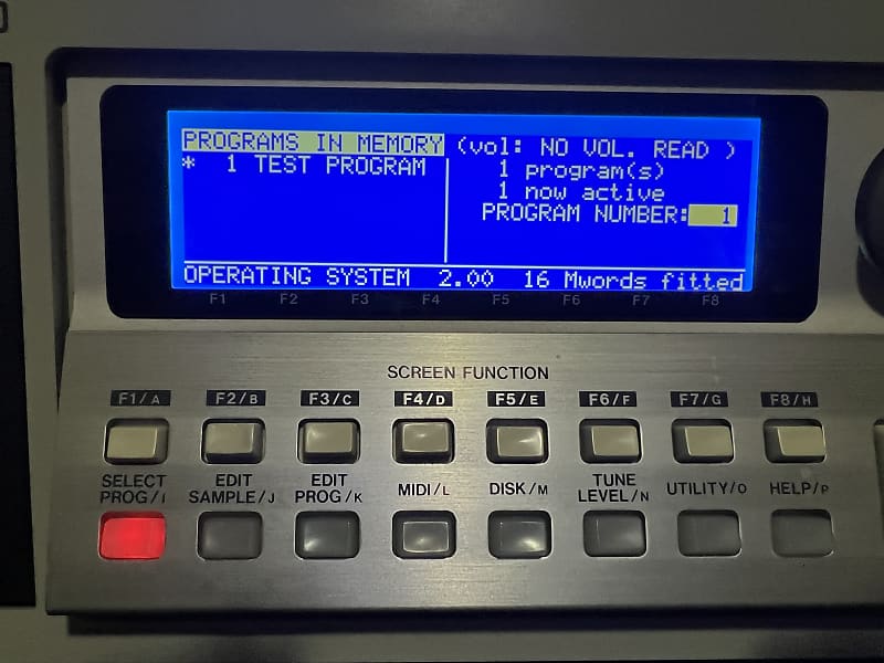 Akai S3200 MIDI Stereo Digital Sampler | Reverb