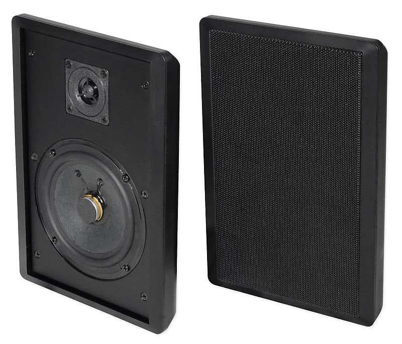 Slim wall mount store speakers