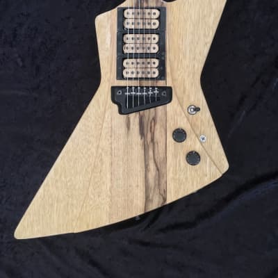 😁SUPERSATURDAY SALE!  Explorer Custom Guitar Black Diamond Jericho Hand Crafted Prototype image 14