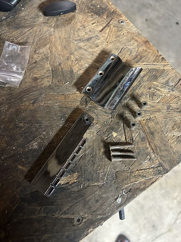 60s Gibson Maestro Vibrola Tailpiece Tremolo Base Reverb