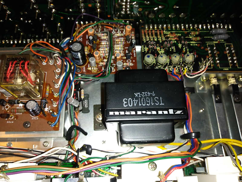 Marantz 4000 Quad Pre Amp 1973-77 Silver/woodgrain | Reverb