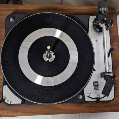 Dual 1009 SK2 4-Speed Fully-Automatic Turntable w/ Dust Cover & Wood Plinth image 7