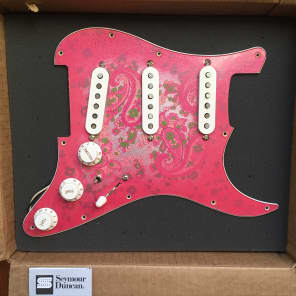 FENDER David Gilmour paisley pink Stratocaster (w / Duncan, CS 69, Fat 50's, Shielded & MORE) image 14