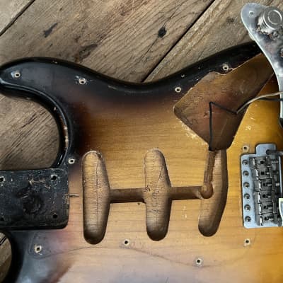 Fender Stratocaster Slab Board 1959 - Sunburst image 17