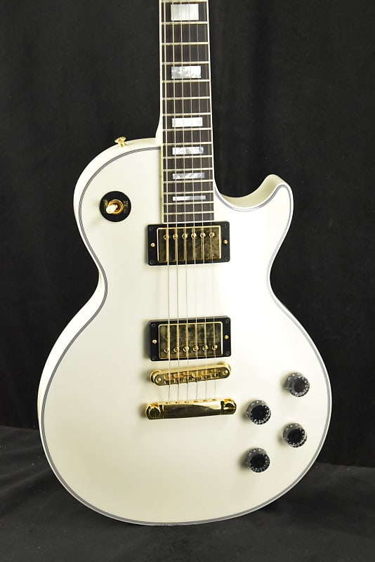 Gibson Custom Shop Les Paul Custom w/ Ebony Fingerboard Gloss Alpine White