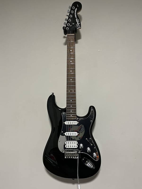 2006 Fender Stratocaster HSS Black & Chrome: Upgraded with Ibanez & Seymour Duncan Pickups image 1