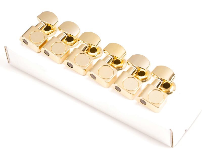 Genuine Fender® American Standard 2 pin Tuners for Strat/Tele - Gold 099-0820-200 image 1