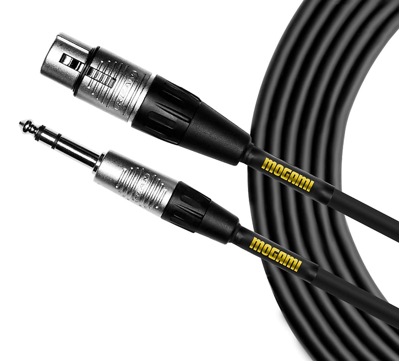 Mogami CorePlus 1/4" TRS to XLR Female Cable - 5' image 1