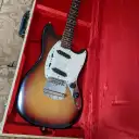 Fender Mustang Guitar Vintage 1975 USA Sunburst W/Hard case
