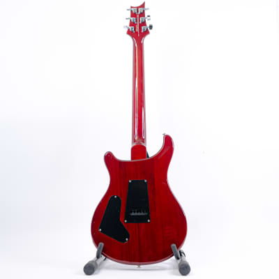 2009 PRS SE Custom 24 Flat Top in Transparent Red w