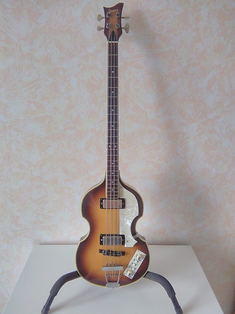 Greco Violin Beatle Bass VB-500 1983 Japan Vintage Sunburst