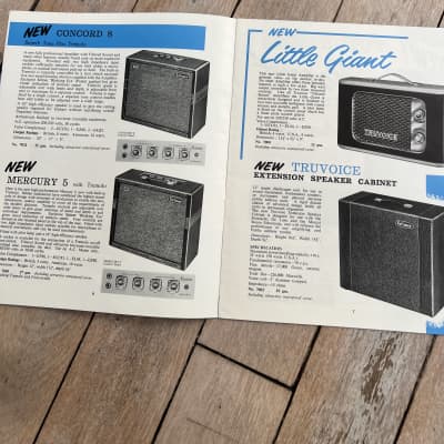 1963 Selmer Gibson And Fender Export Catalog Rare Collector Vintage Case Candy Brownface White Tolex image 5