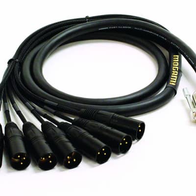 Mogami GOLD DB25-XLRM-05 Analog Recorder Multichannel Interface Cable, 8 Channel and Gold Connects image 2