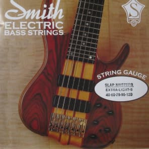 Ken Smith SMXL-5 Slap Master 5 String Extra Light (40 - 60 - 75 - 95 - 120) Long Scale for sale