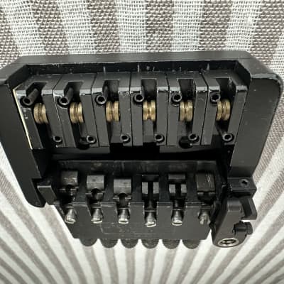 Steinberger TRANSTREM Transposing Tremolo assembly, Made in USA, original OEM unit, includes TT trem arm, stainless steel TT tuning adjustment Tool, hex wrenches, (2) sets of calibrated TT strings, Phillips head mounting screws image 8