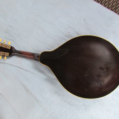 1919 Gibson A Model Mandolin With Original Hardshell Case Player Condition Gibson A Model Mandolin Original Finish image 3