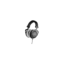 Beyerdynamic DT 770 Pro 250Ohms Dynamic Closed Headphone, 5Hz-35kHz Frequency Response, 10' Single Sided Coiled Cable with Stereo Jack Plug & 1/4  Ada