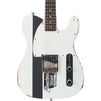 Fender Custom Shop Limited Edition Joe Strummer Esquire Relic Rosewood Fingerboard Electric Guitar Olympic White image 1