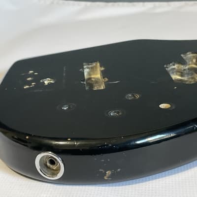 1980's Overseas Kramer Striker 700st Black 4 String Electric Bass Guitar Body image 18