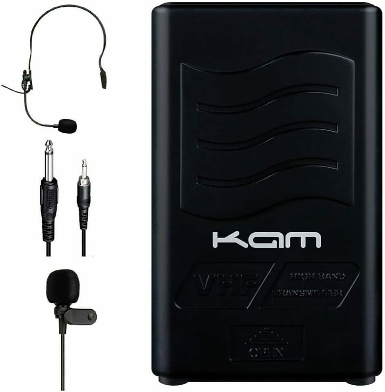 KAM VHF Bodypack V2 Wireless microphone headset guitar